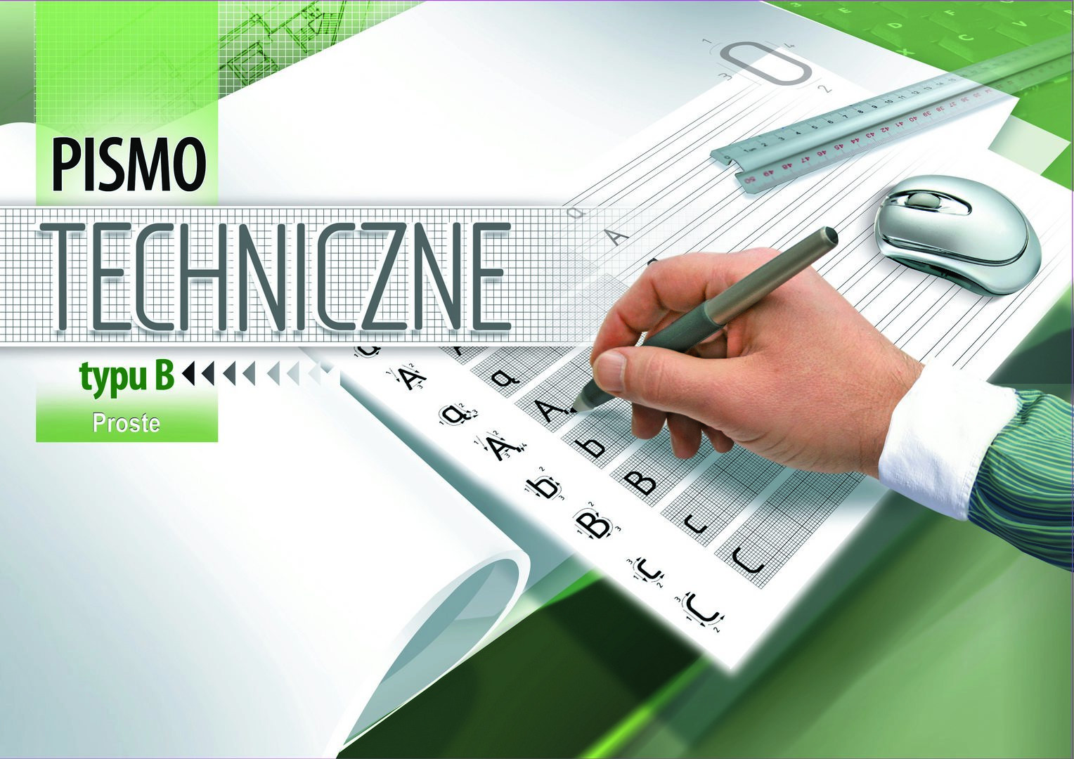 Blok A4 do pisma technicznego prostego typu B Kreska